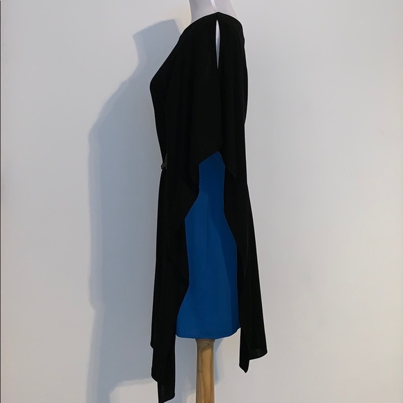 BCBGMAXAZRIA Black One Sleeve Dress - Picture 2 of 3